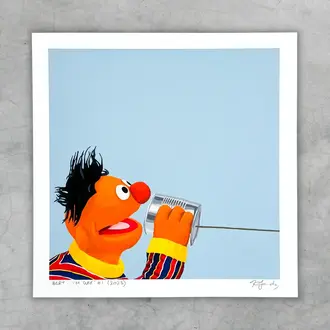 Kristin Fardy Kristin Fardy Art Print Bert . . . I'm Gay(Ernie) #1 8x8 Unframed