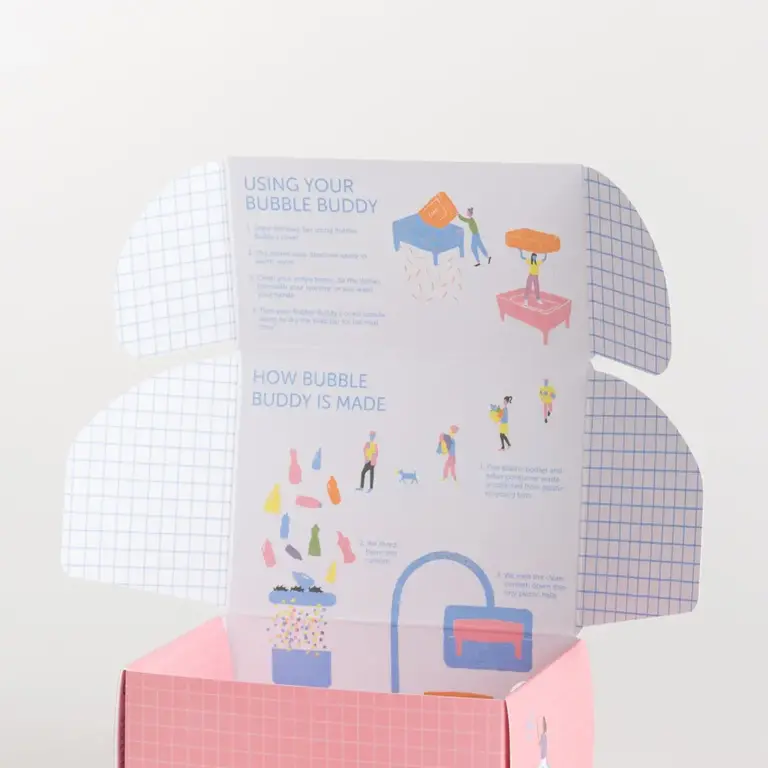 Foekje Fleur Foekje Fleur Bubble Buddy Soap Set -Mellow Yellow