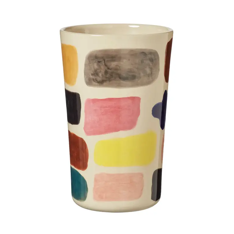 Donna Wilson Donna Wilson - Mottle Hand-Painted Ceramic Vase