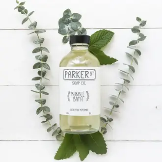 Parker Street Soaps Parker Street Bubble Bath Eucalyptus Peppermint 8 oz