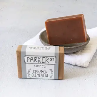 Parker Street Soaps Parker Street Soap Bar Cinnamon Clementine 4 oz