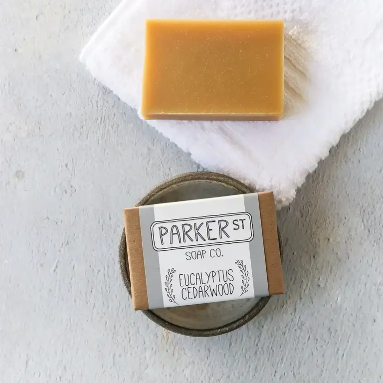 Parker Street Soaps Parker Street Soap Bar  Eucalyptus Cedarwood 4 oz