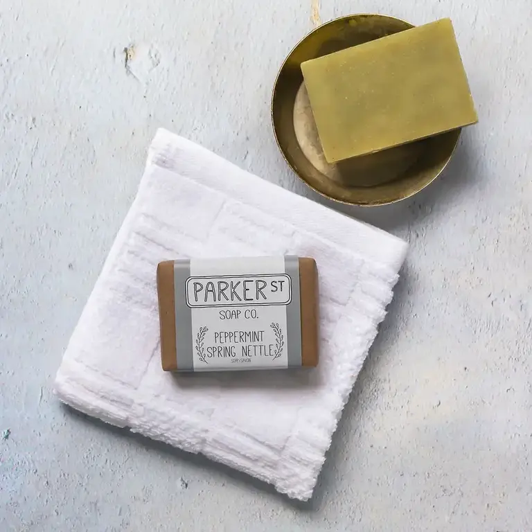 Parker Street Soaps Parker Street Soap Bar Peppermint Spring Nettle 4 oz