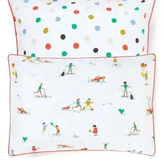 Sylvie Thiriez Sylvie Thiriez Recreation Pillowcase 50x70cm Sylvie Thiriez Sylvie Thiriez Recreation Pillowcase 50x70cm