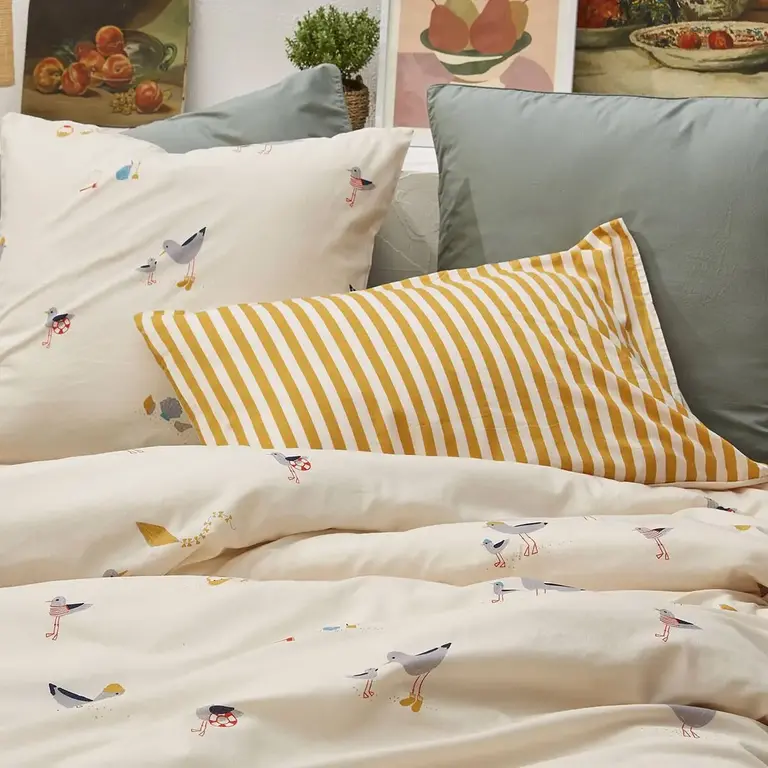 Sylvie Thiriez Sylvie Thiriez Grandes Vacances Pillowcase 50x70cm