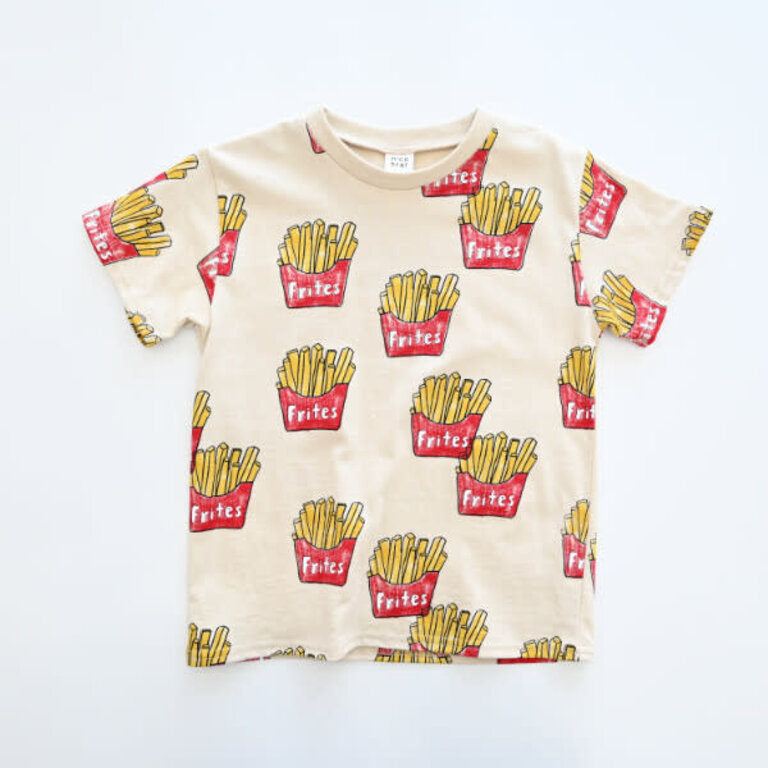 Cheeky Cheeky Kids Frites Tshirt Gray