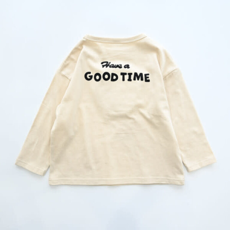 Cheeky Cheeky Kids Monster LS Shirt Ivory