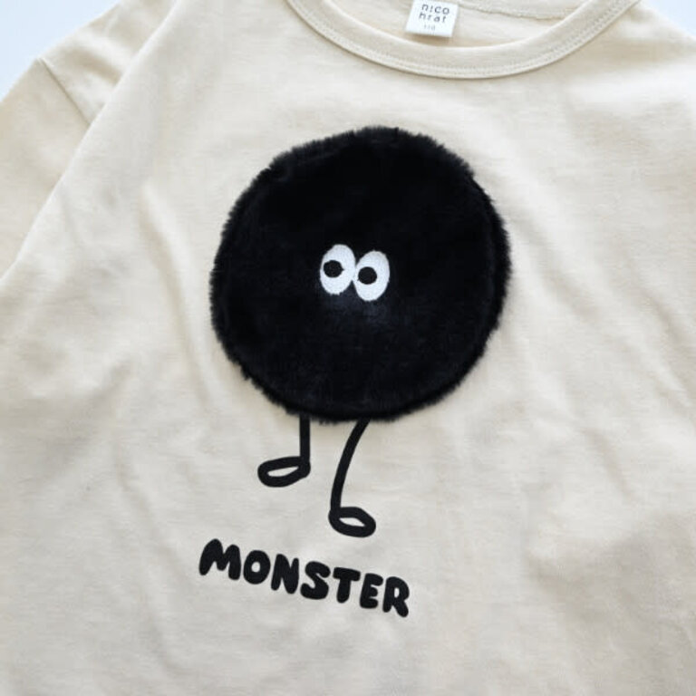 Cheeky Cheeky Kids Monster LS Shirt Ivory