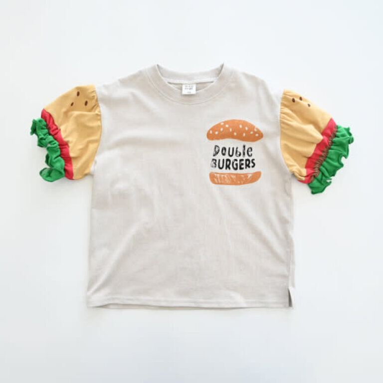 Cheeky Cheeky Kids - Double Burger Tshirt Size 130cm /10