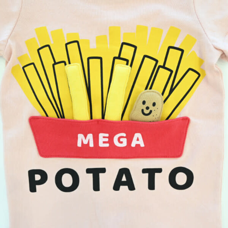 Cheeky Cheeky Kids - Mega Potato Tshirt Size 120cm /8