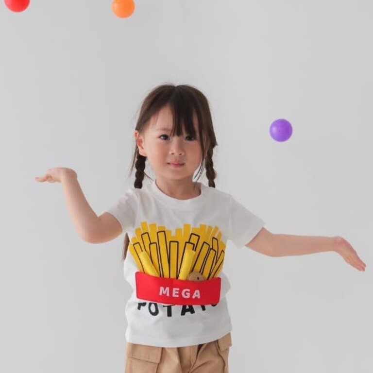 Cheeky Cheeky Kids - Mega Potato Tshirt Size 120cm /8
