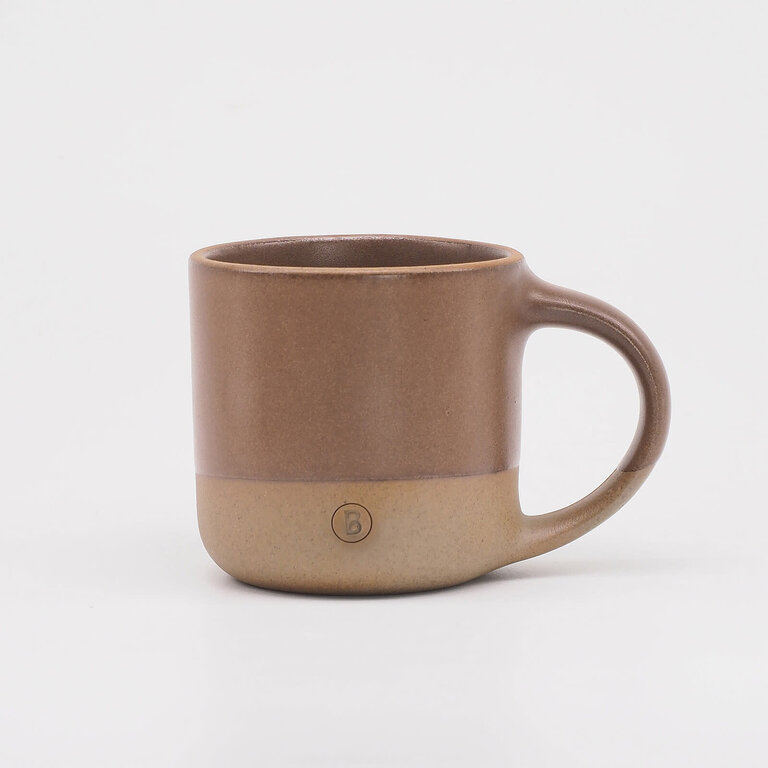 Gifu Japan Brick Mug 350ml Brown