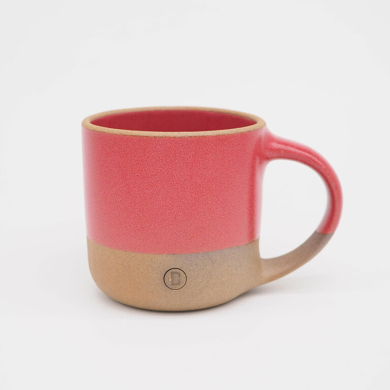 Gifu Japan Brick Mug 350ml Red