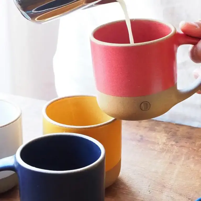 Gifu Japan Brick Mug 350ml Red