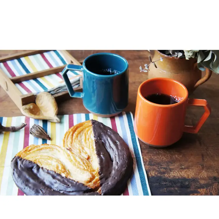 Gifu Japan Mug 380ml  Deep Green