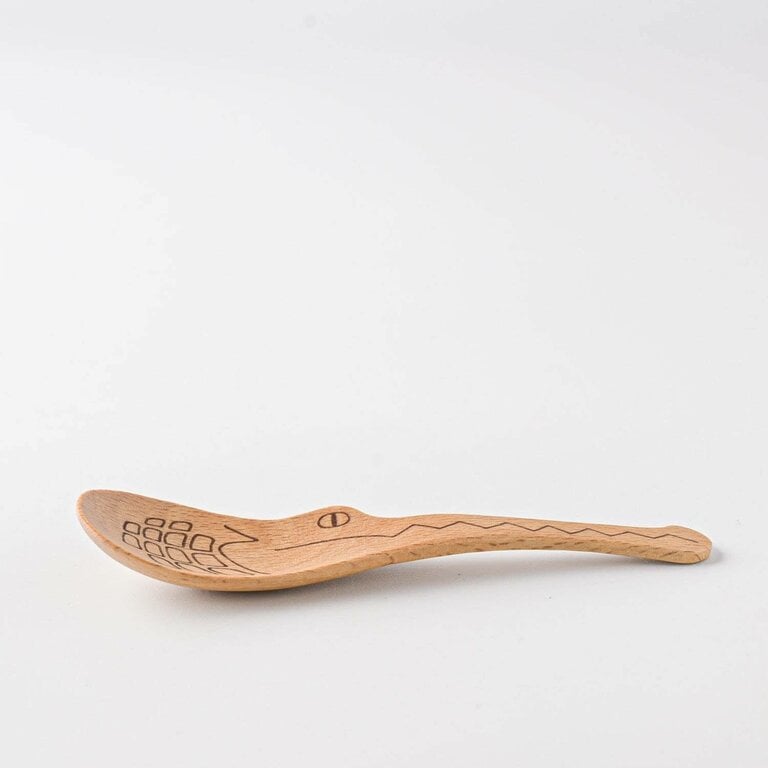 Ya-Ma Ya-Ma Japan Wooden Crocodile Spoon