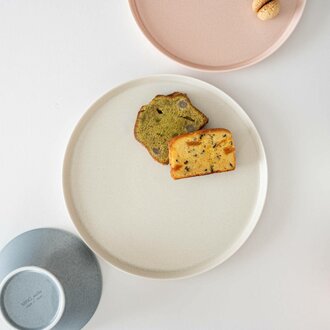 Ya-Ma Ya-Ma Japan Minimalist Plate White 23cm Ya-Ma Ya-Ma Japan Minimalist Plate White 23cm