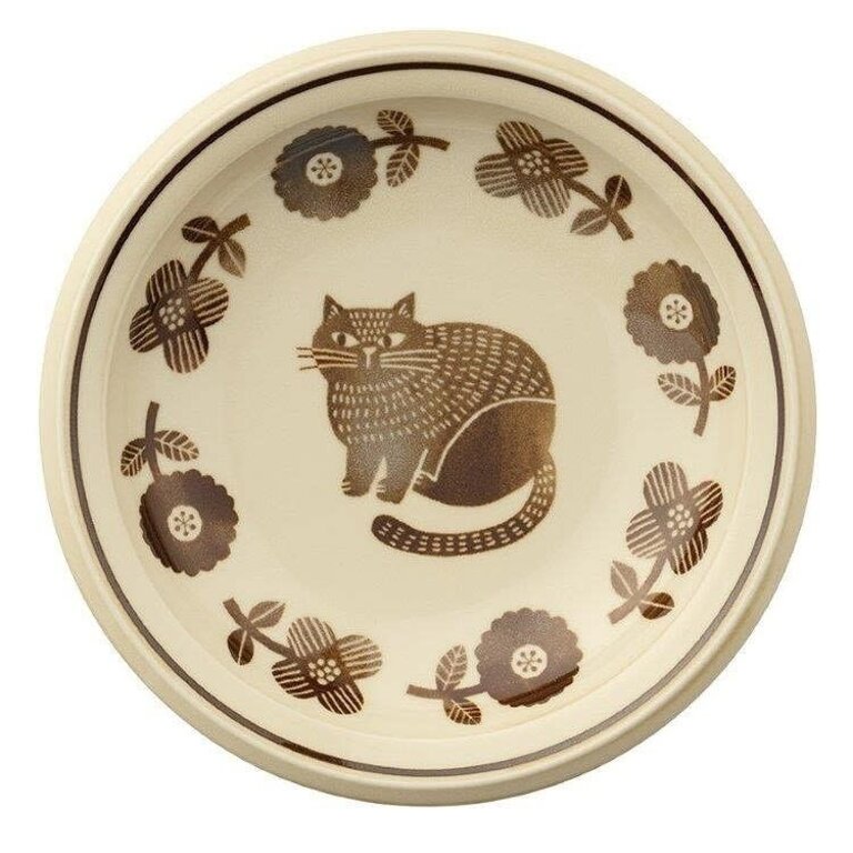 Fika Japan Fika Bowl Brown Cat (160mm)