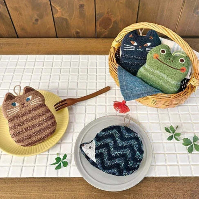 Fika Japan Fika Dish Sponge Black Cat