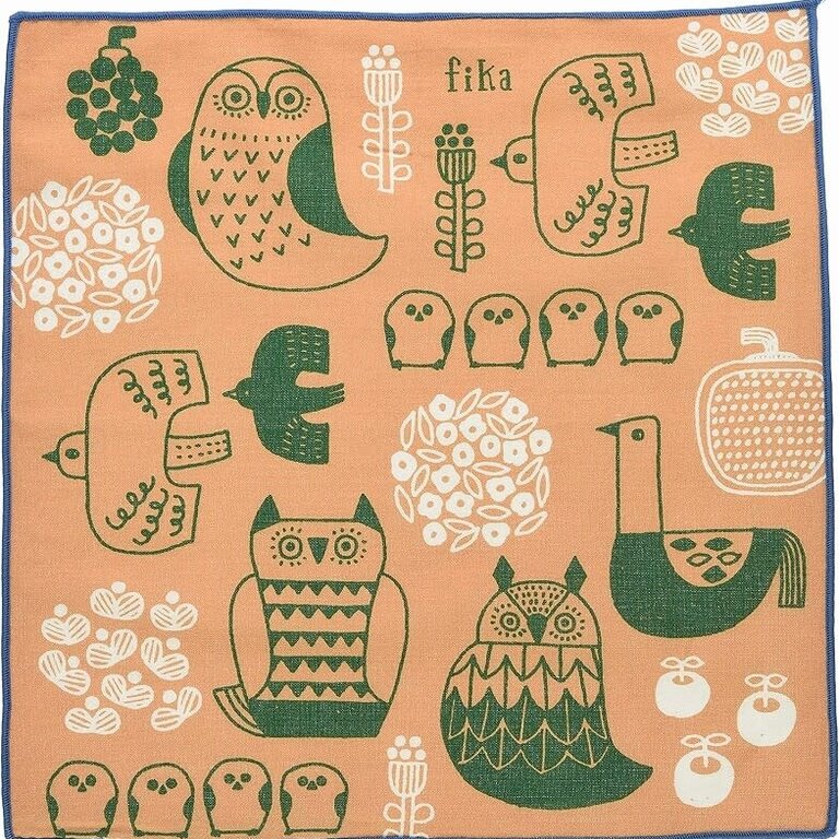 Fika Japan Fika Handkerchief Birds