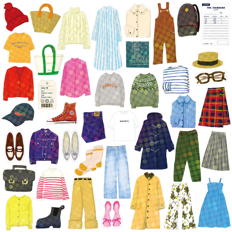 J-Stickers J-Stickers Miniature Sticker Set - Fashion