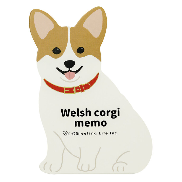 J-Stickers J-Stickers Memo Pad - Corgi