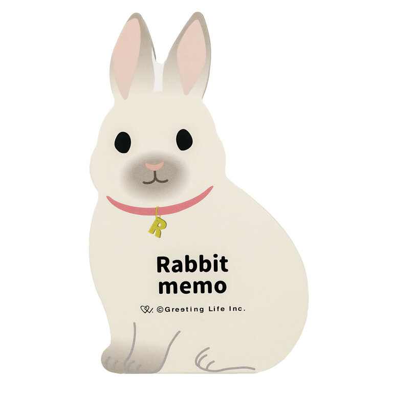 J-Stickers J-Stickers Memo Pad - Rabbit