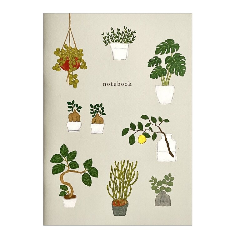 J-Stickers J-Stickers Plants Notebook