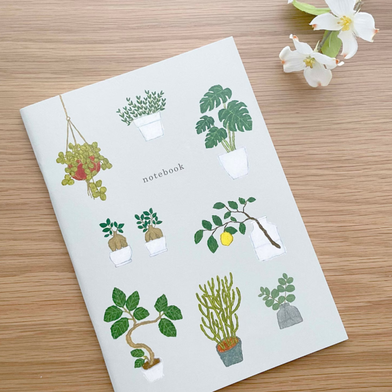 J-Stickers J-Stickers Plants Notebook