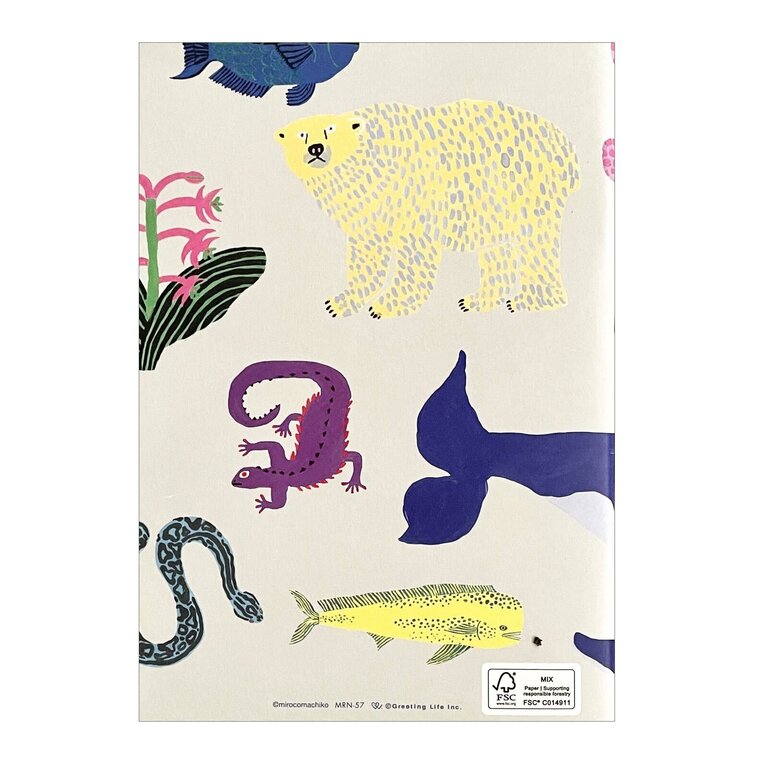 J-Stickers J-Stickers Animal Notebook