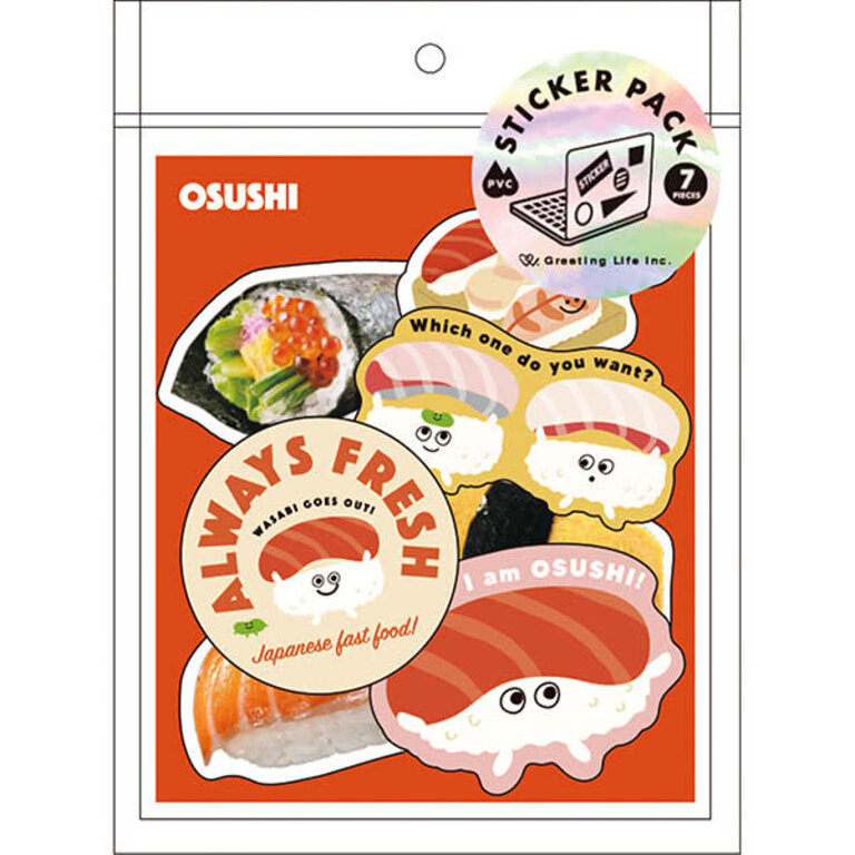 J-Stickers J-Stickers Sushi Pack