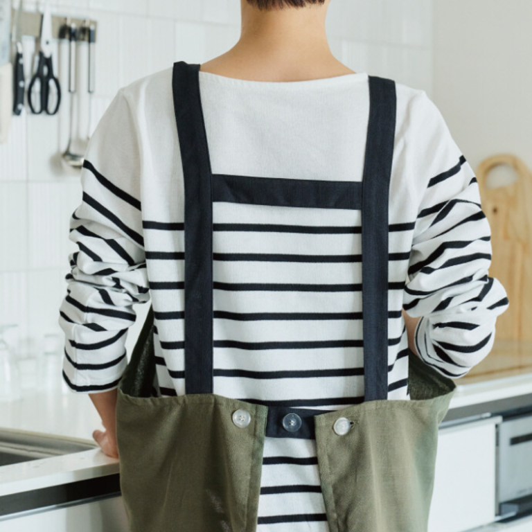 R-Co Japan R-Co Cotton Apron - Khaki