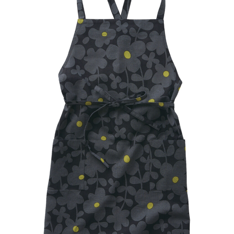 R-Co Japan R-Co Cotton Apron - Poppy Black