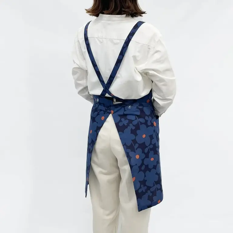R-Co Japan R-Co Cotton Apron - Poppy Black