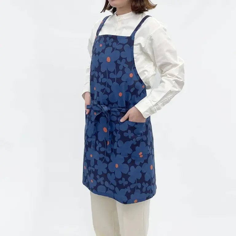 R-Co Japan R-Co Cotton Apron - Poppy Black