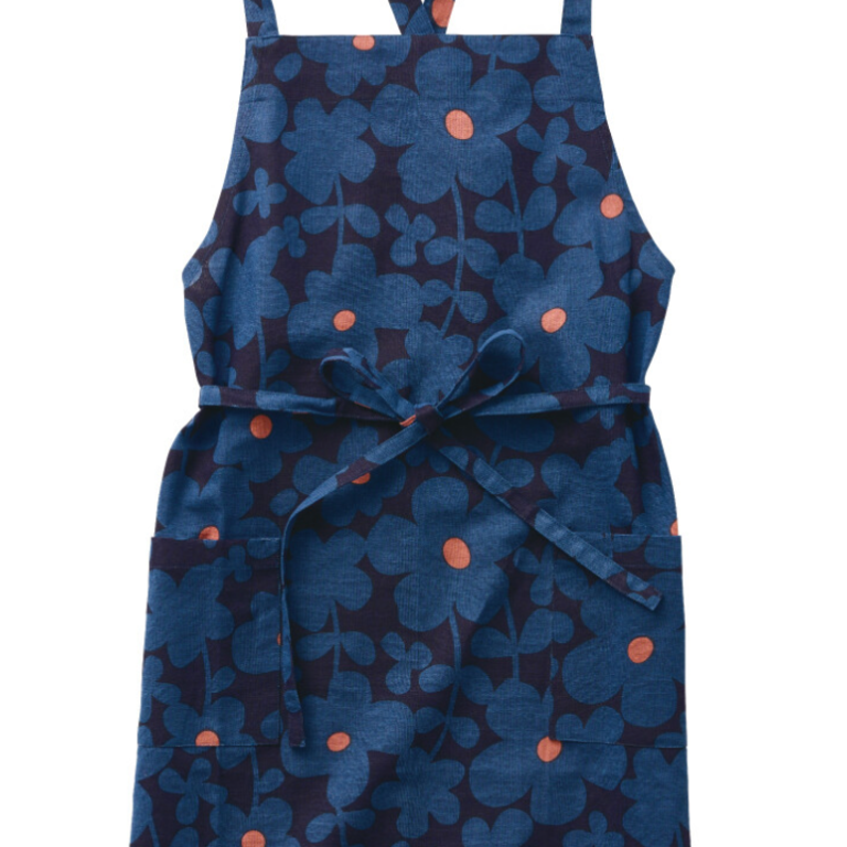 R-Co Japan R-Co Cotton Apron - Poppy Navy