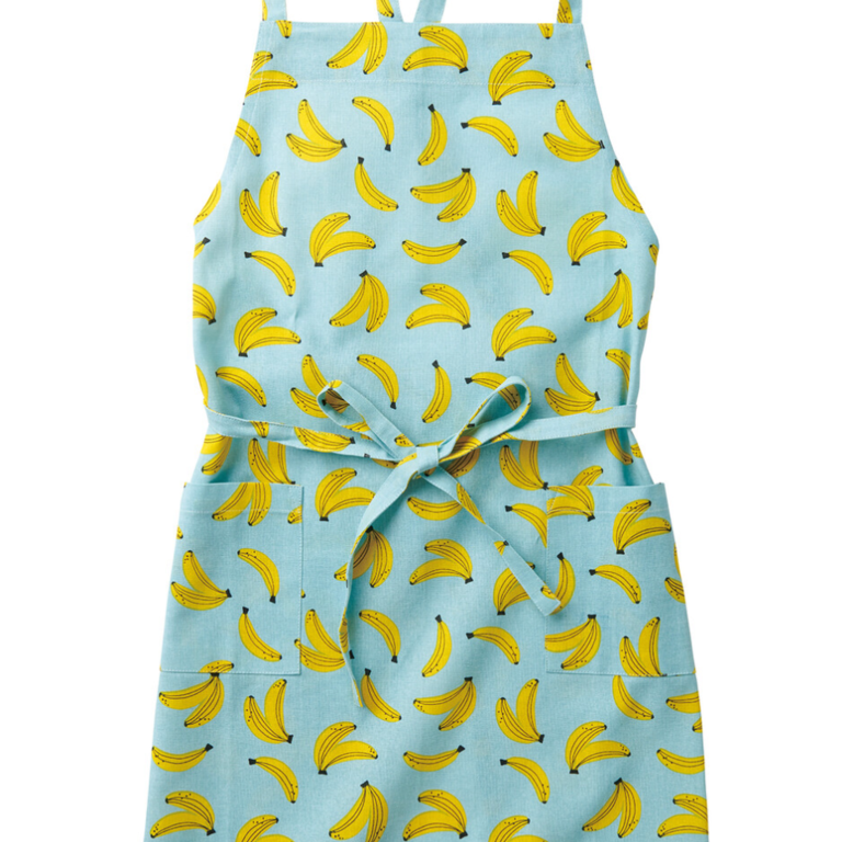 R-Co Japan R-Co Cotton  Apron - Banana Blue