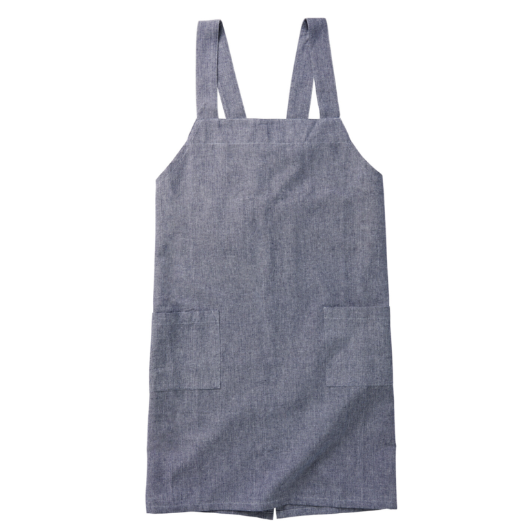 R-Co Japan R-Co Cotton Cross-Back Apron - Blue