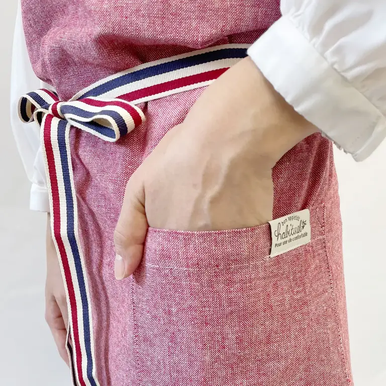 R-Co Japan R-Co Cotton Apron - Red