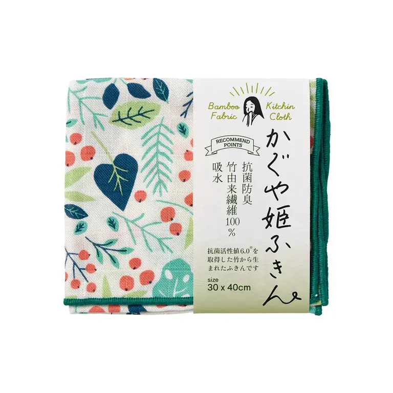 R-Co Japan R-Co Bamboo Dishtowel - Leaf