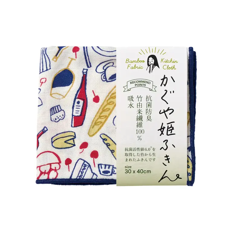 R-Co Japan R-Co Bamboo Dishtowel - Bon Appetit