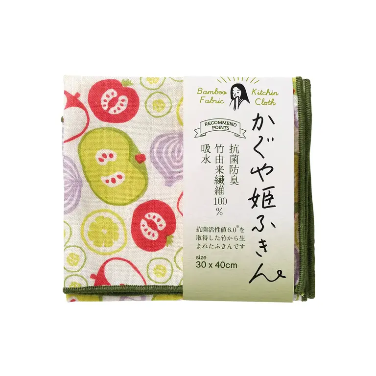 R-Co Japan R-Co Bamboo Dishtowel - Produce