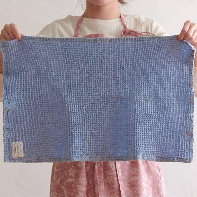 R-Co Japan R-Co Cotton Waffle Dishtowel - Blue