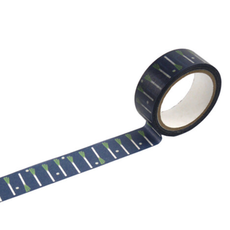 Hama-Yo Hama-Yo Japanese Washi Tape - Leeks Hama-Yo Hama-Yo Japanese Washi Tape - Leeks