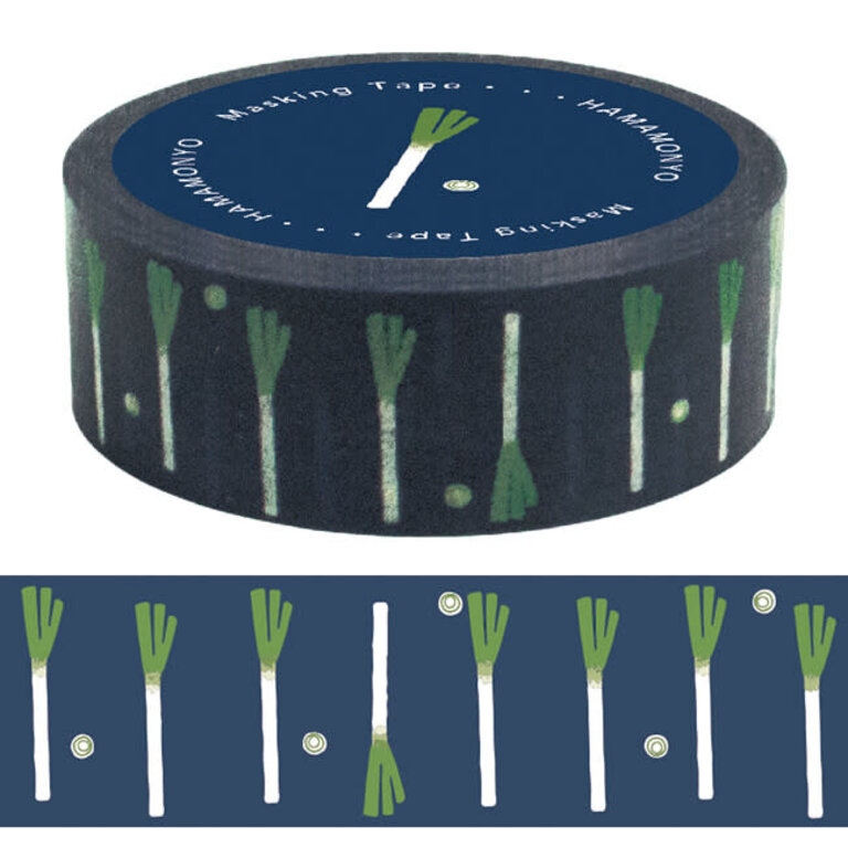 Hama-Yo Hama-Yo Japanese Washi Tape - Leeks