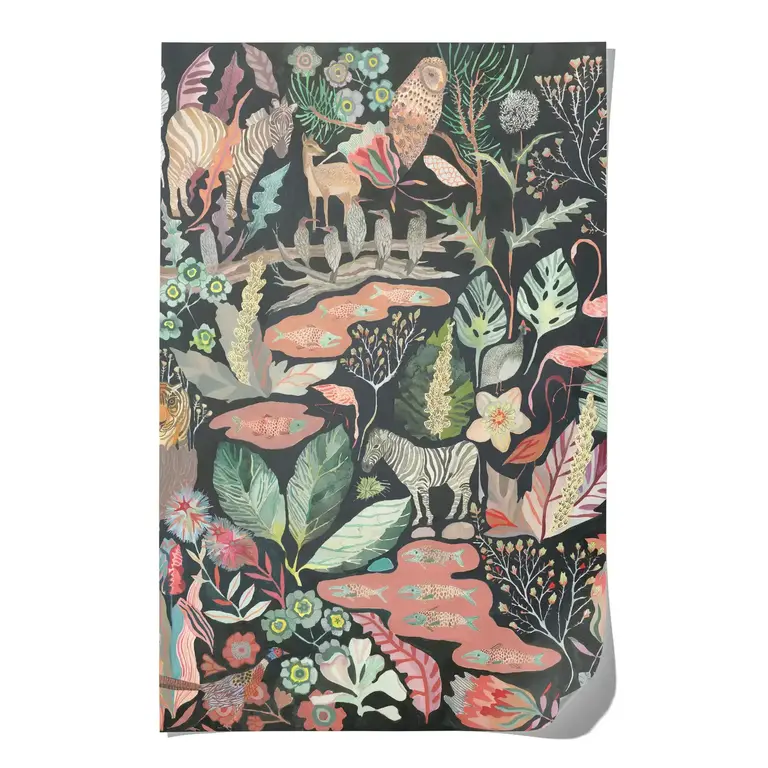 Red Cap Cards Red Cap  Habitat Wrap Sheet (Single)