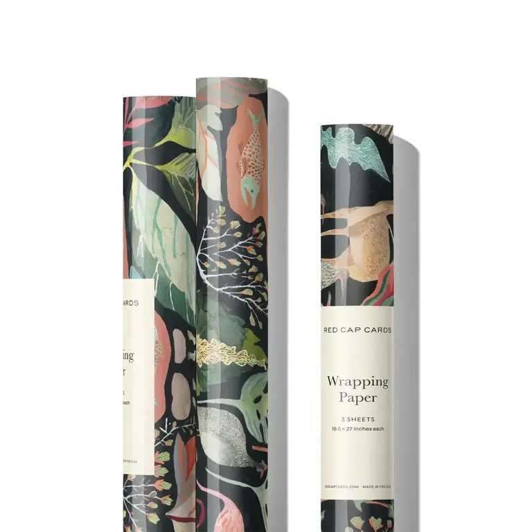 Red Cap Cards Red Cap Habitat Wrap 3 Sheet Roll