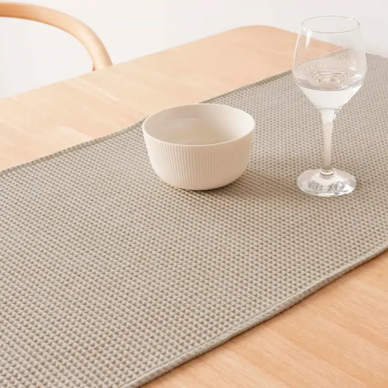 SGH SGH Cotton Waffle Table Runner 45x140 cm - Beige