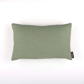 SGH SGH Cotton Waffle Cushion Sage Green 30x50cm  (w. insert) SGH SGH Cotton Waffle Cushion Sage Green 30x50cm  (w. insert)