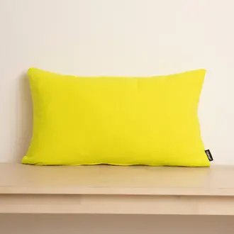 SGH SGH Linen Cushion Cover Yellow 30x50cm